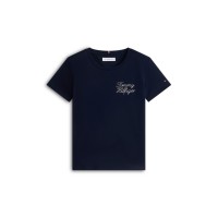 тениска,детски,3/4,панталони,tommy,hilfiger,kids',t,shirt,night,navy,c1g