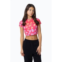 тениска,детски,тениски,hype,leopard,tee,jn99,pink