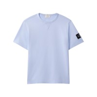 тениска,мъжки,тениски,calvin,klein,jeans,monogram,badge,t,shirt,casual,blue