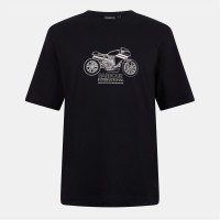 тениска,облекла,на,разпродажба,мъжки,тениски,barbour,international,topher,motorbike,t,shirt,black