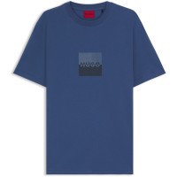 мъжки,тениски,hugo,hugo,dusplit,10266462,01,blue,427