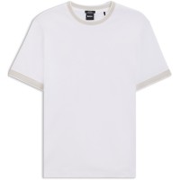 тениска,облекла,на,разпродажба,мъжки,тениски,boss,men's,tessler,cotton,short,sleeve,crew,neck,slim,fit,t,shirt,white,100