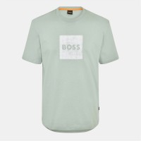 тениска,облекла,на,разпродажба,мъжки,тениски,boss,men's,hbo,stitch,logo,t,shirt,green,351