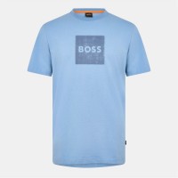 тениска,облекла,на,разпродажба,мъжки,тениски,boss,men's,hbo,stitch,logo,t,shirt,blue,451