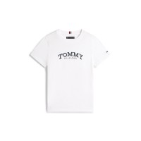 тениска,tommy,hilfiger,kids,print,t,shirt,white,ybr
