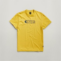 тениска,облекла,на,разпродажба,мъжки,тениски,g,star,stacked,old,skool,logo,t,shirt,dk,lemon