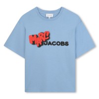 тениска,с,щампа,детски,облекла,marc,jacobs,marc,print,ss,tee,jn61,blue