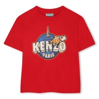 тениска,детски,3/4,панталони,kenzo,kids',graphic,short,sleeve,t,shirt,red