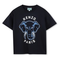 тениска,детски,3/4,панталони,kenzo,kenzo,elephant,tee,jn61,navy