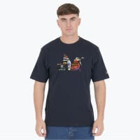 тениска,облекла,на,разпродажба,мъжки,тениски,peaceful,hooligan,men's,peaceful,poster,regular,fit,t,shirt,navy