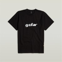 тениска,облекла,на,разпродажба,мъжки,тениски,g,star,unisex,cursive,script,loose,t,shirt,dk,black