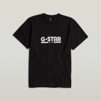 тениска,облекла,на,разпродажба,мъжки,тениски,g,star,unisex,line,script,loose,t,shirt,dk,black
