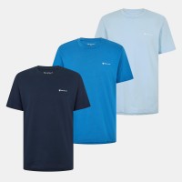 тениска,мъжки,тениски,belstaff,mens,3,pack,t,shirt,ink,blue,blue