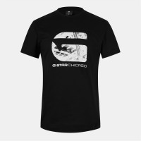 тениска,облекла,на,разпродажба,мъжки,тениски,g,star,chicago,t,shirt,dk,black