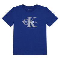 тениска,calvin,klein,jeans,kids,mlogo,t,shirt,admiral,blue