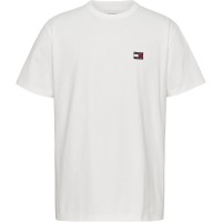 тениска,мъжки,тениски,tommy,jeans,classic,tommy,small,badge,t,shirt,white,ybr