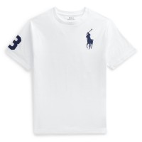 тениска,polo,ralph,lauren,kids,large,logo,t,shirt,white