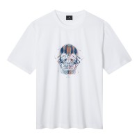 тениска,облекла,на,разпродажба,мъжки,тениски,ps,paul,smith,men's,skull,regular,fit,t,shirt,white,01
