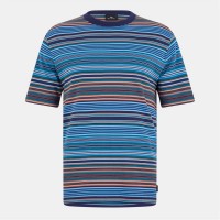 тениска,облекла,на,разпродажба,мъжки,тениски,ps,paul,smith,men's,regular,fit,stripe,t,shirt,blue,45