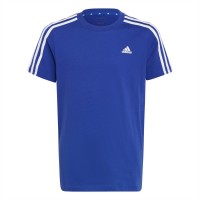 юношеска,тениска,разпродажба,adidas,детски,тениски,детски,облекла,adidas,3,stripe,essentials,t,shirt,junior,blue,white