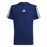 юношеска,тениска,детски,тениски,детски,облекла,adidas,3,stripe,essentials,t,shirt,junior,navy,white