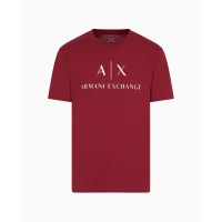 тениска,armani,exchange,logo,t,shirt,cabernet,14bv