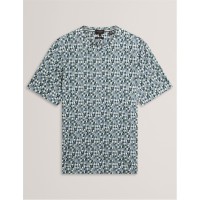 тениска,облекла,на,разпродажба,мъжки,тениски,ted,baker,ted,ss,trigeo,tee,sn62,sky,blue