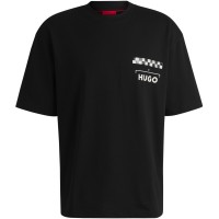 тениска,облекла,на,разпродажба,мъжки,тениски,hugo,drallie,t,shirt,black