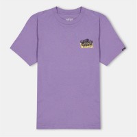 детска,тениска,детски,облекла,vans,old,skool,ss,white,t,shirt,unisex,kids,purple,haze