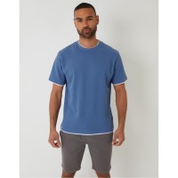 тениска,облекла,на,разпродажба,мъжки,тениски,threadbare,mock,tee,admn,sn99,denim