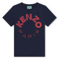 тениска,детски,3/4,панталони,kenzo,paris,logo,t,shirt,navy,red84a