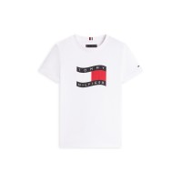 тениска,tommy,hilfiger,kids,t,shirt,white,ybr