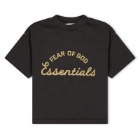 детска,тениска,fear,of,god,essentials,unisex,kids,t,shirt,faded,black