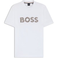 тениска,облекла,на,разпродажба,мъжки,тениски,boss,men's,t,shirt,white,101