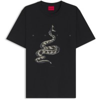 тениска,мъжки,тениски,hugo,hugo,discorb,tee,sn63,black,001
