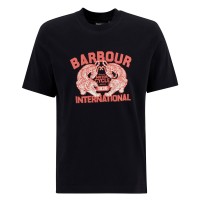 тениска,мъжки,тениски,barbour,international,mens,talisman,graphic,t,shirt,black,bk11