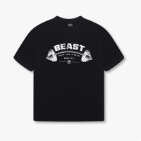 тениска,мъжки,тениски,мъжки,горнища,размер+,beast,barbell,tee,sn00,black