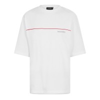 тениска,мъжки,тениски,dsquared2,men,s,dsq,line,oversized,t,shirt,white