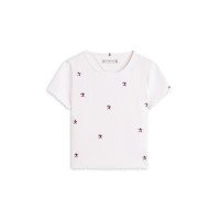 детски,3/4,панталони,детски,облекла,tommy,hilfiger,tommy,rib,star,top,jn63,white