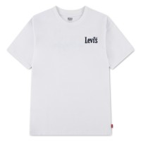 тениска,детски,3/4,панталони,levis,levis,classic,tee,jn62,white,w1t