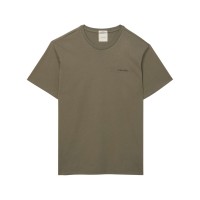 тениска,мъжки,тениски,calvin,klein,ck,l,micro,log,tee,sn63,dusty,olive