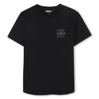 детска,тениска,dkny,unisex,kids,t,shirt,black
