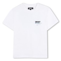 тениска,детски,3/4,панталони,dkny,dkny,ss,t,shirt,jn63,white