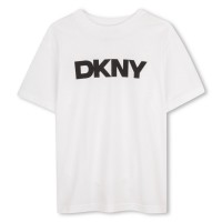 детска,тениска,dkny,unisex,kids,t,shirt,white