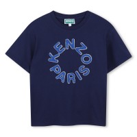 детска,тениска,kenzo,unisex,kids,t,shirt,navy,blue