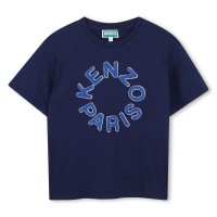 тениска,детски,3/4,панталони,kenzo,kenzo,ss,t,shirt,jn63,navy,blue