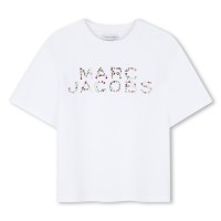 тениска,детски,3/4,панталони,детски,облекла,marc,jacobs,marc,t,shirt,jn63,white