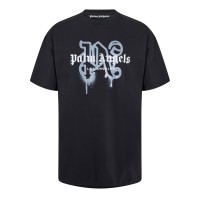 тениска,облекла,на,разпродажба,мъжки,тениски,palm,angels,palm,la,mono,tee,sn99,black,off,white