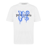 тениска,облекла,на,разпродажба,мъжки,тениски,palm,angels,palm,ny,mono,tee,sn99,white,blue