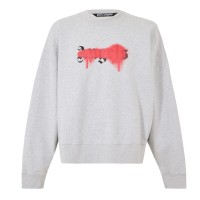 облекла,на,разпродажба,мъжки,тениски,palm,angels,palm,palm,sketchy,sn99,grey,red